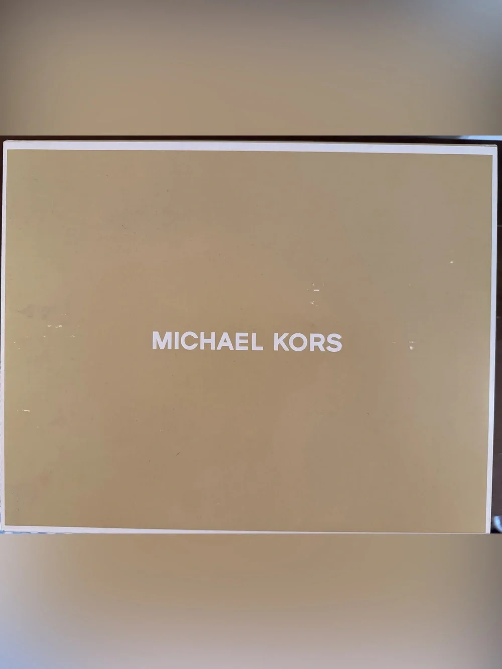 Michael Kors Brown Leather T-Zip Platform Sandal Heels
